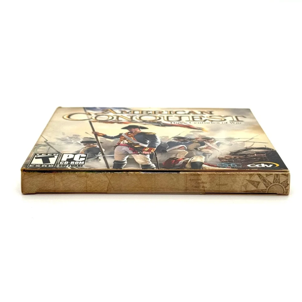 American Conquest Three Centuries of War PC CD-ROM Game 2002 CDV Strategy
